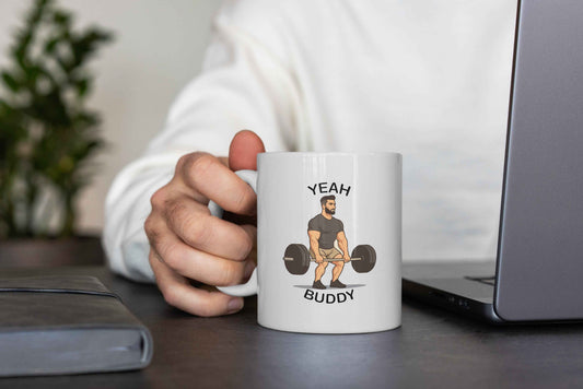 Yeah Buddy Weightlifting Mug