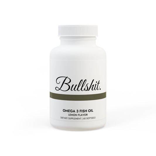 Omega 3 Fish Oil Supplement (60 Softgels)