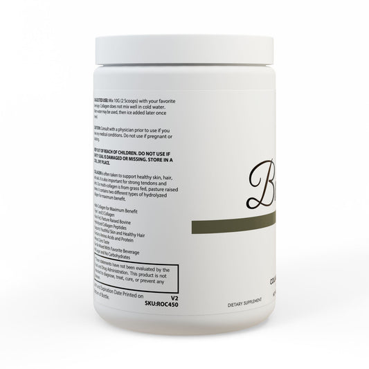 Collagen Peptides Type I & III Supplement (350g, 12.3oz)