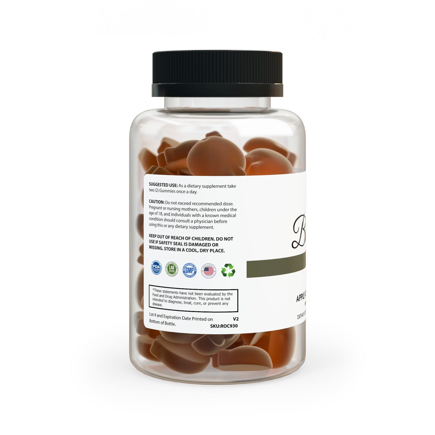 Apple Cider Vinegar Gummies (60 Gummies)