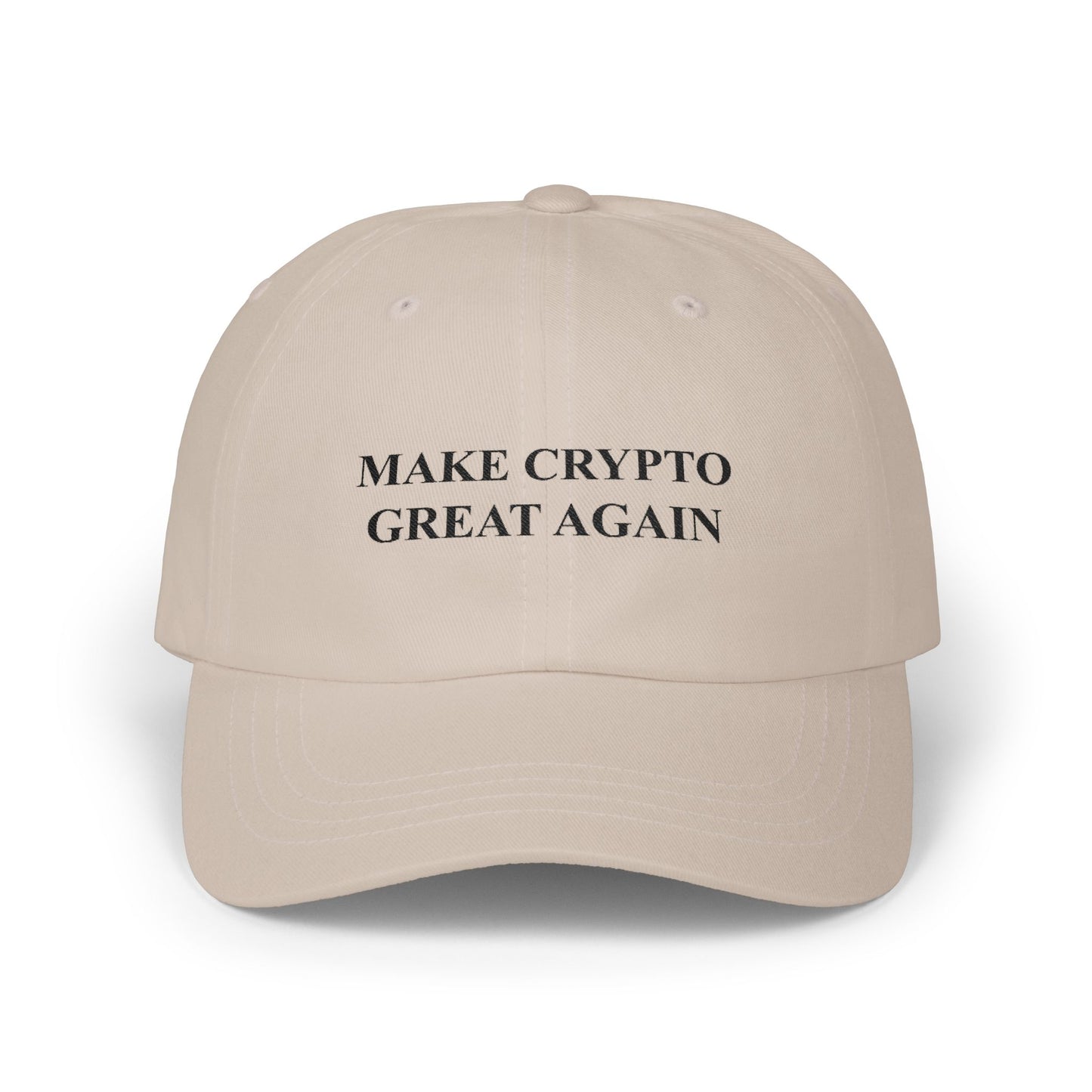 Make Crypto Great Again Dad Cap