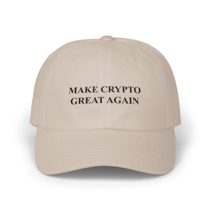 Make Crypto Great Again Dad Cap
