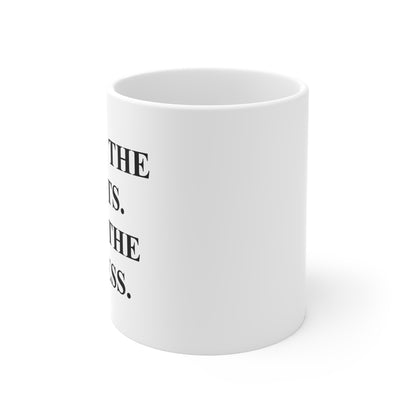 Ignore The Charts Trust The Process Coffee Mug