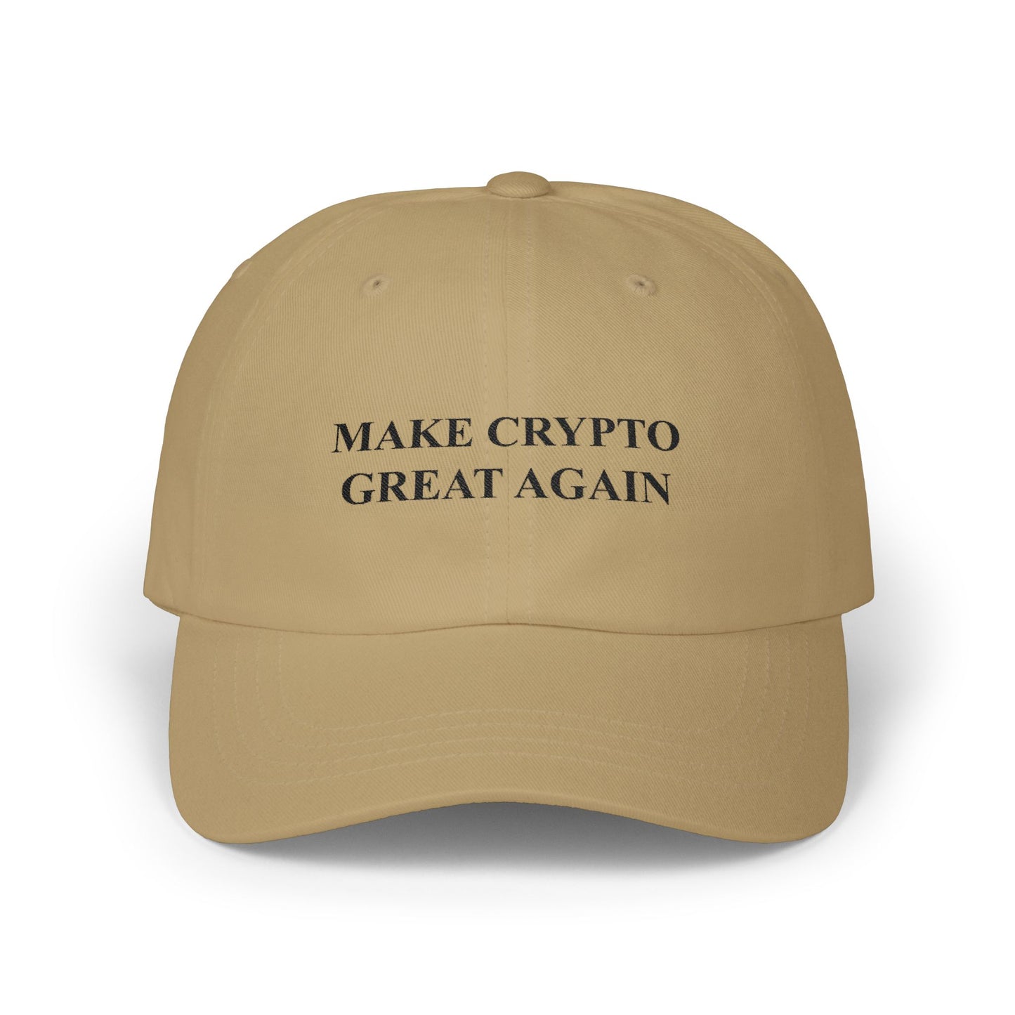 Make Crypto Great Again Dad Cap