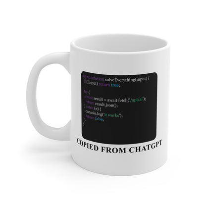 Copied from ChatGPT Code Mug