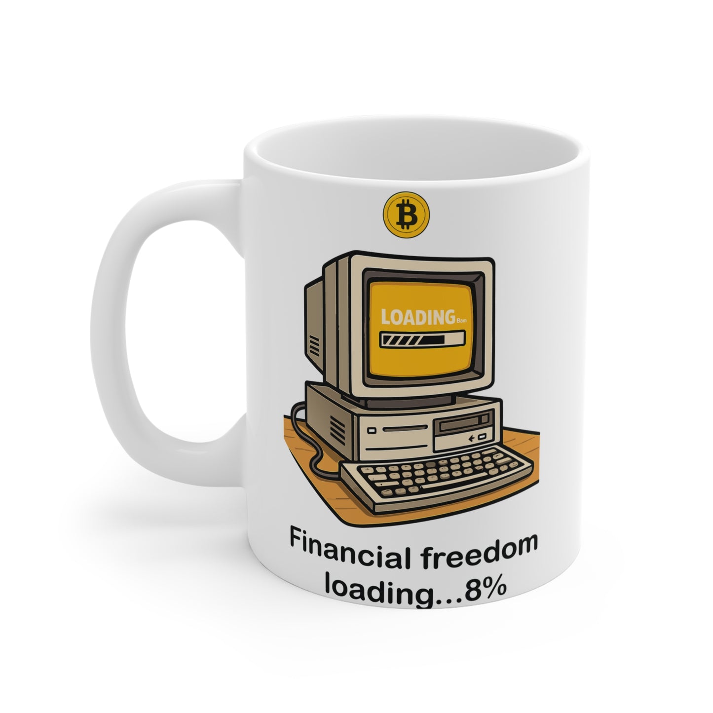 Financial Freedom Loading Mug