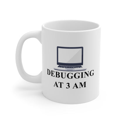 Debugging at 3AM Tech Mug