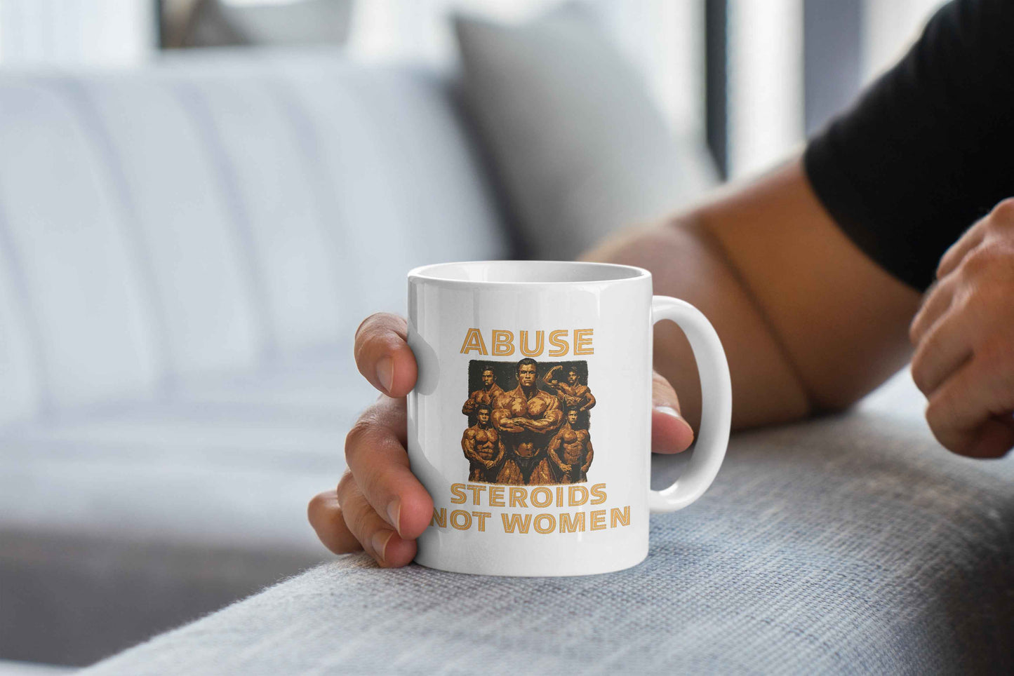 Abuse Steroids Not Women Mug