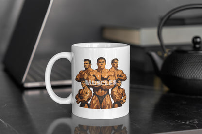 Bodybuilder Muscles Coffee Mug