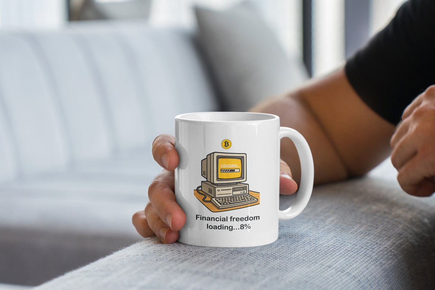 Financial Freedom Loading Mug