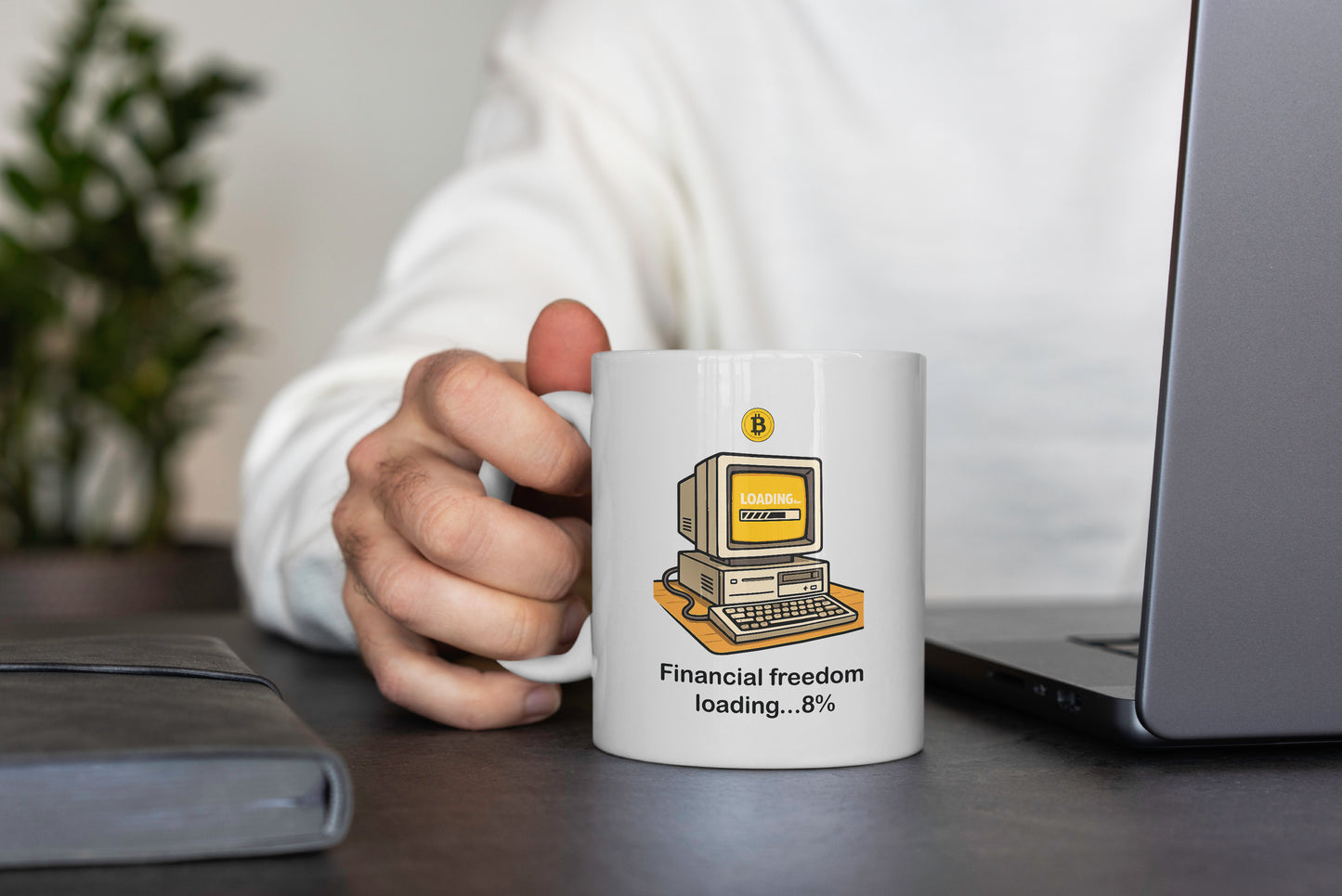 Financial Freedom Loading Mug