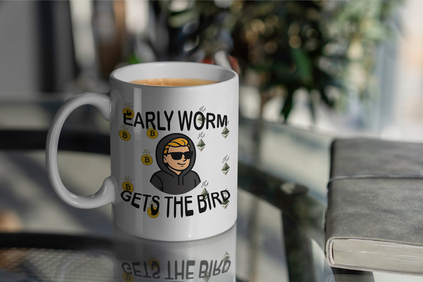 Early Worm Gets The Bird Mug