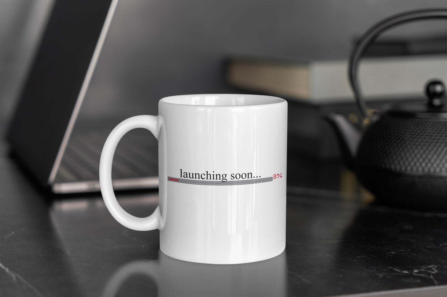 Launching Soon Mug