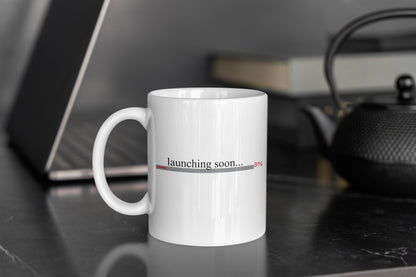 Launching Soon Mug