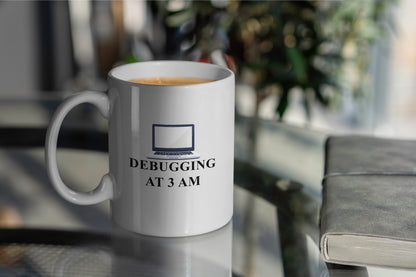 Debugging at 3AM Tech Mug