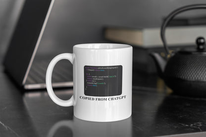 Copied from ChatGPT Code Mug