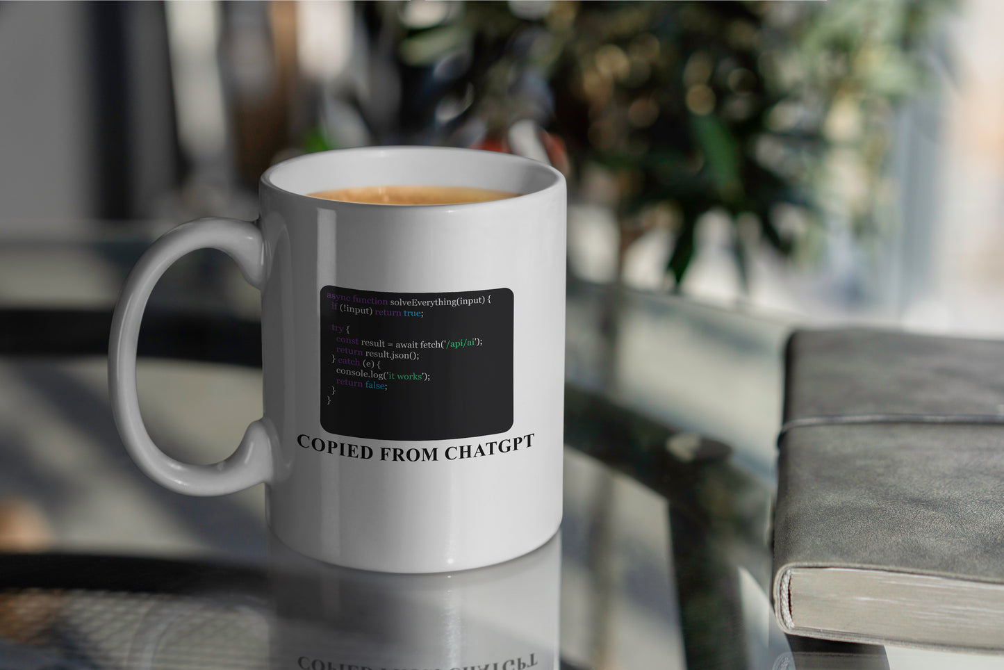 Copied from ChatGPT Code Mug