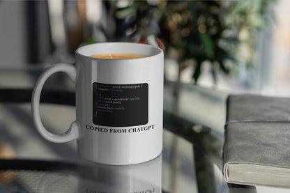 Copied from ChatGPT Code Mug