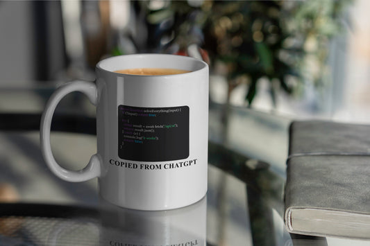 Copied from ChatGPT Code Mug