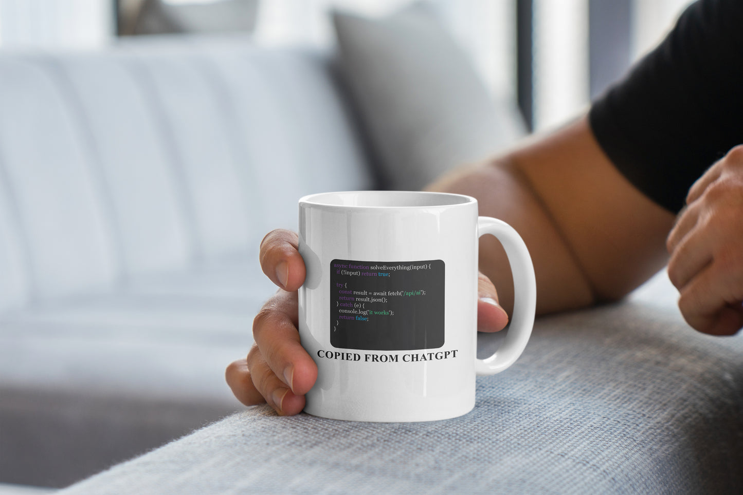 Copied from ChatGPT Code Mug