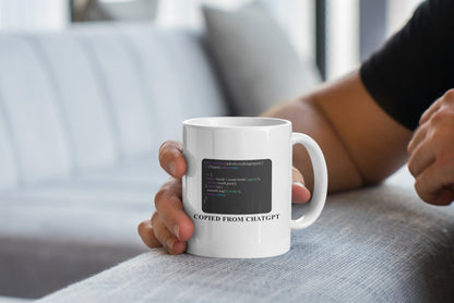 Copied from ChatGPT Code Mug