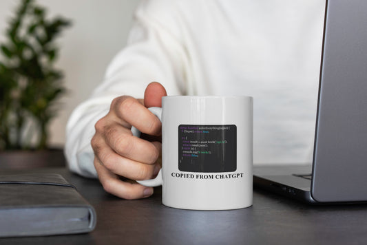Copied from ChatGPT Code Mug