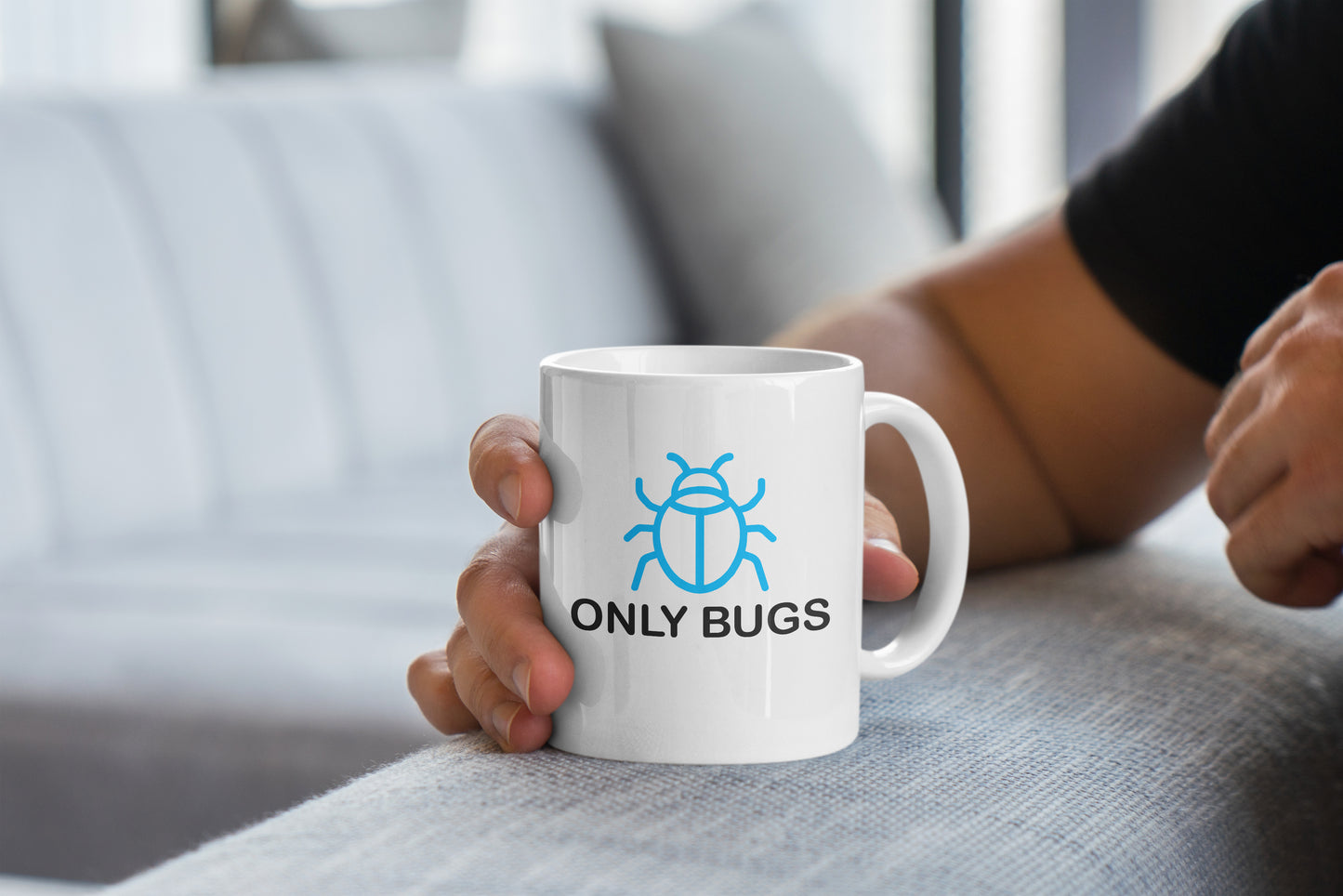 Only Bugs Tech Mug
