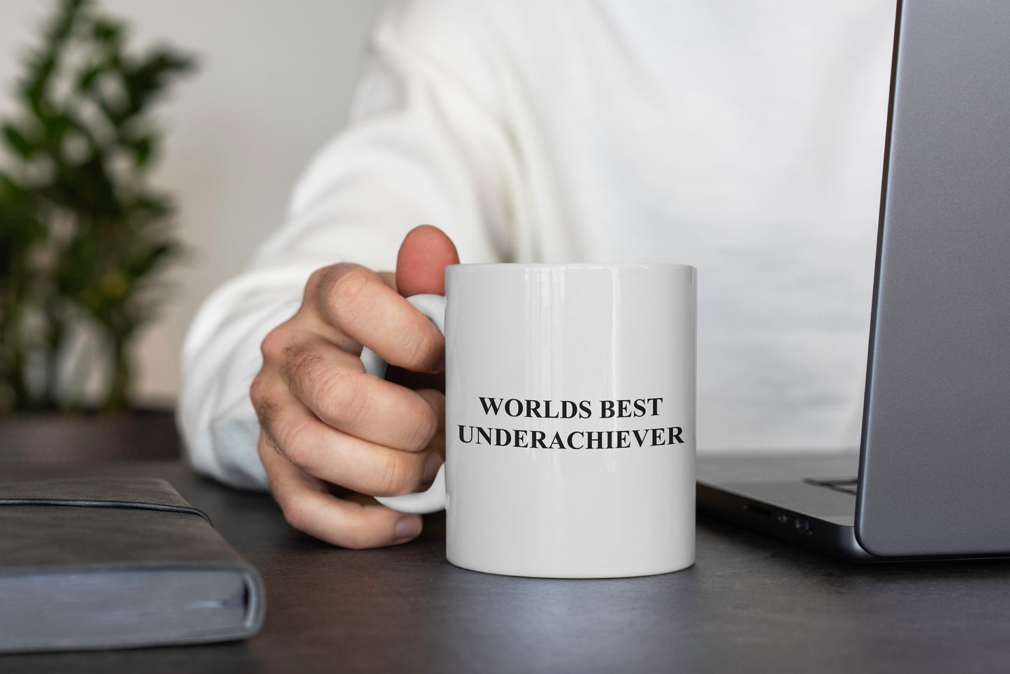 Words Best Underachiever Mug