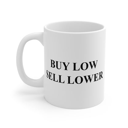 Buy Low Sell Lower Mug