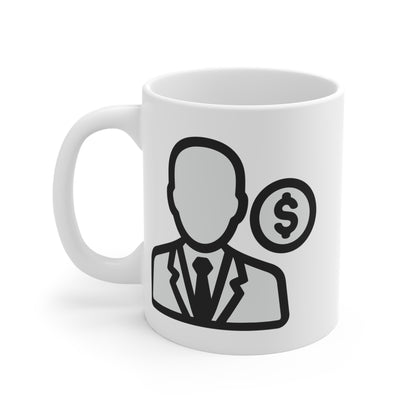 Businessman Money Icon Mug