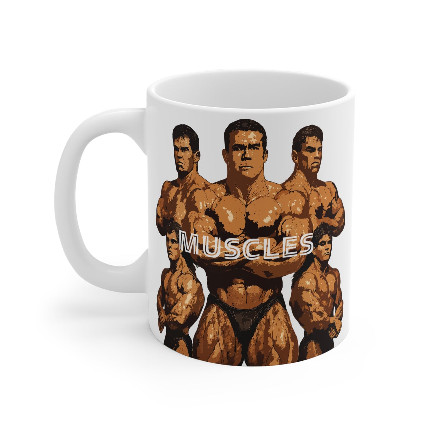 Bodybuilder Muscles Coffee Mug